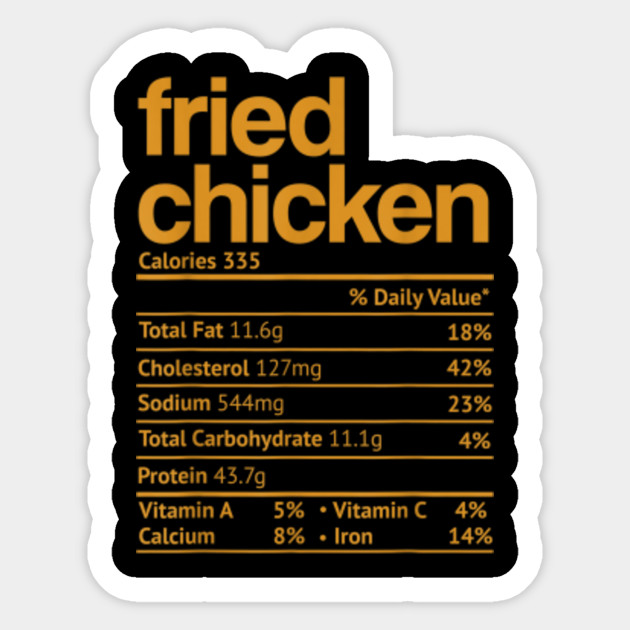 32 Fried Chicken Nutrition Label Labels Database 2020